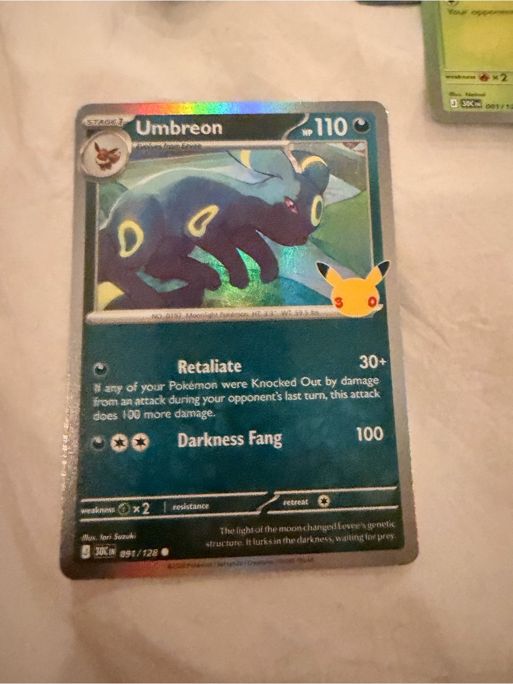 Umbreon Holo Celebrations - Mint